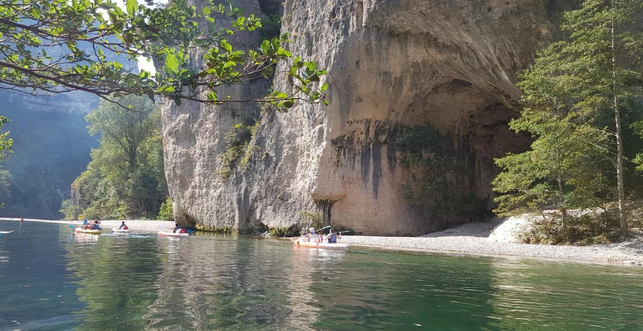 Le Mas Rolland, Piscine Chauffee & Spa - Millau - Gorges Du Tarn Compeyre Esterno foto